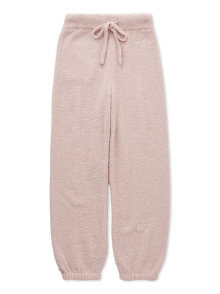 Baby Moco Cat Long Lounge Pants in pink, ultra-soft fabric, cozy loungewear from Gelato Pique USA for premium relaxation comfort.