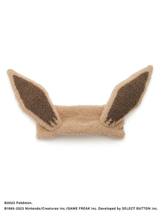 Unisex Baby Moco Eevee Hair Band with Pokémon Sleep design, featuring soft brown fabric and cute Eevee ears.