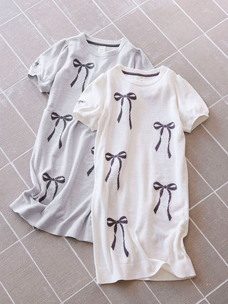 Ribbon Jacquard Lounge Dress