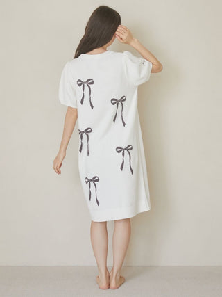 Ribbon Jacquard Lounge Dress