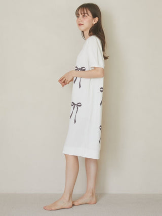 Ribbon Jacquard Lounge Dress