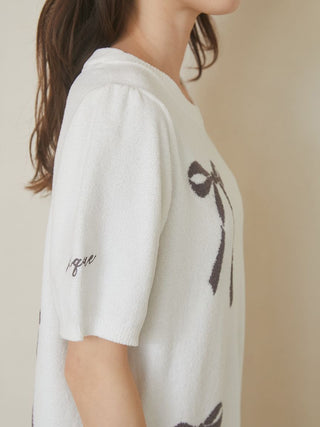 Ribbon Jacquard Lounge Dress