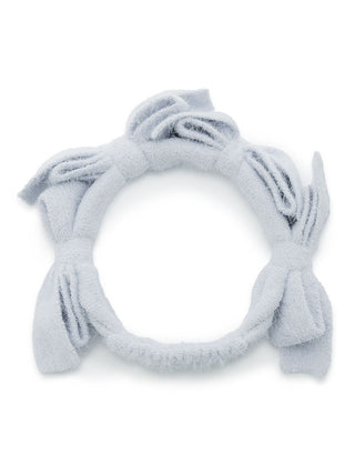 Plush Bow Hair Ribbon by Gelato Pique, featuring multiple soft bows in cozy plush fabric for a stylish and comfortable hair accessory.