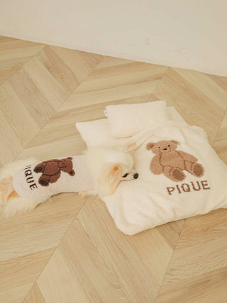 CAT&DOG Baby Moco Bear Jacquard Pet Clothes in Brown, Premium Luxury Pet Apparel, Pet Clothes at Gelato Pique USA