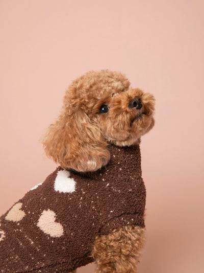 [CAT&DOG] Baby Moco Heart Pattern Pullover gelato pique