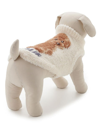 Soft and cozy Toy Poodle pet clothes by CAT&DOG, featuring a plush fabric design for small dogs.