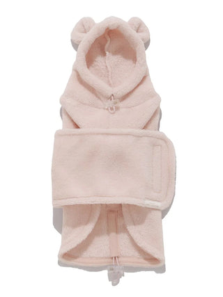 CAT&DOG Polar Bear Ice Motif Microfiber Gown