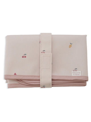 Mini Fruit Pattern Diaper Sheet- Women's Lounge Bag at Gelato Pique USA