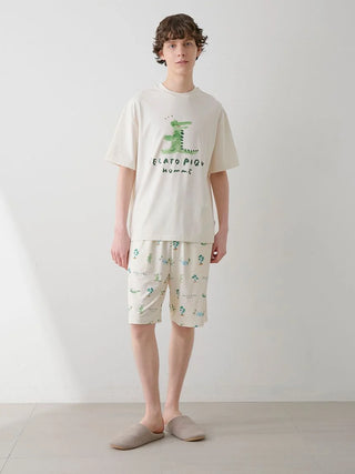 MEN's Cool-Touch Crocodile Print Shorts