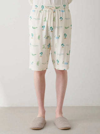 MEN's Cool-Touch Crocodile Print Shorts