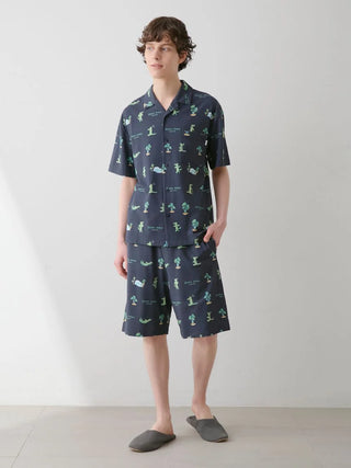 MEN's Cool-Touch Crocodile Print Shorts