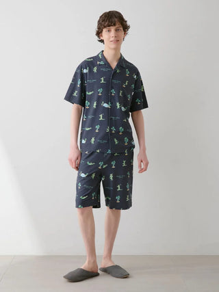 MEN's Cool-Touch Crocodile Print Shorts