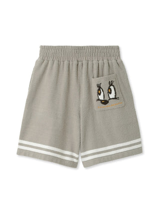 KOUSUKE SHIMIZU Air Moco Lounge Shorts for Men with artistic design, lightweight comfort, and stylish look by GELATO PIQUE HOMME.