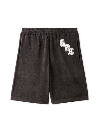 Men's Air Moco College Lounge Shorts in dark gray with front CPH logo, featuring soft, breathable fabric for ultimate comfort and style.