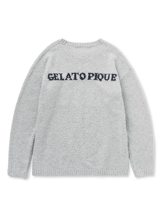 Boucle Men's Pullover in gray, Men's Pullover Sweaters at Gelato Pique USA.
