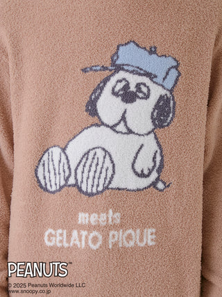 PEANUTS men's Olaf Jacquard pullover sweater with Olaf design by Gelato Pique in soft Babymoco fabric, showcasing cozy comfort.