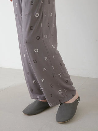 Gelato Pique USA rayon logo motif men's lounge pants, premium loungewear and sleepwear, featuring sleek design and comfort.