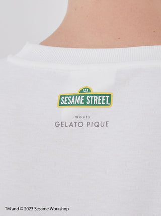 [SESAME STREET][MENS] Printed Long Sleeve Lounge T-shirt