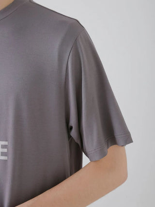 Men's rayon T-shirt with Gelato Pique logo, premium loungewear from Gelato Pique USA, featuring soft, cool-touch fabric for comfort.