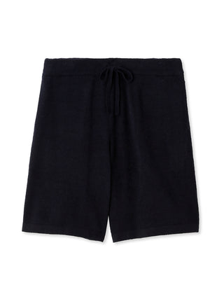 Men's Smoothie Light Lounge Shorts in black by Gelato Pique, featuring ultra-lightweight and comfortable design with logo.
