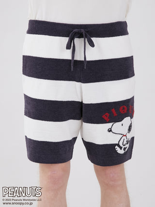 Get ready for summer with the new PEANUTS Lounge Shorts For Men. Soft and lightweight fabric keeps you looking sharp while keeping you cool and comfortable all day long.  Stripped Short