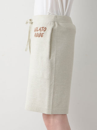 Mens Logo Jacquard Shorts