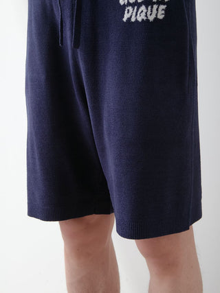 Mens Logo Jacquard Shorts