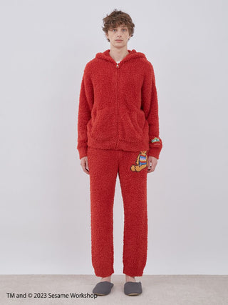 [SESAME STREET][MENS] Elmo Hoodie & Long Pants Loungewear Set