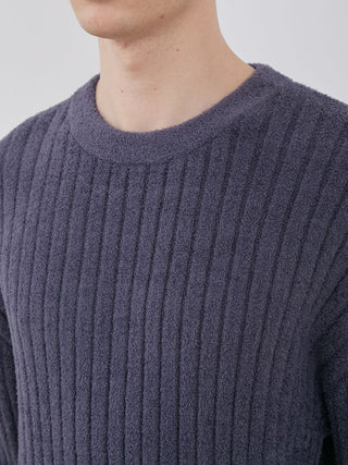 MENS Hot Smoothie Ribbed Pullover Tops