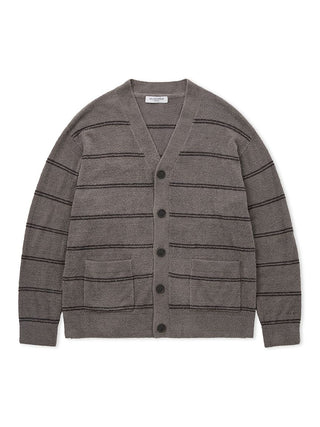 Men's Hot Smoothie Button-Up Cardigan with V-neckline and front pockets, warm and stylish, made from soft Gelato Pique fabric.