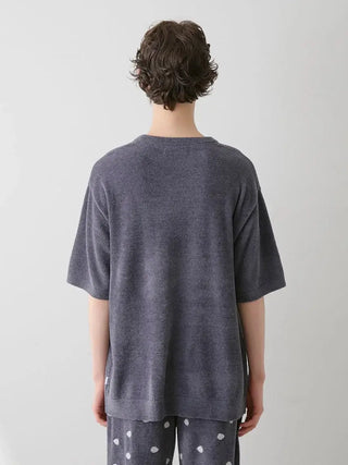 Men's Seal Jacquard Lounge Pullover & Shorts Set