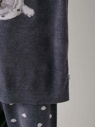 Men's Seal Jacquard Lounge Pullover & Shorts Set