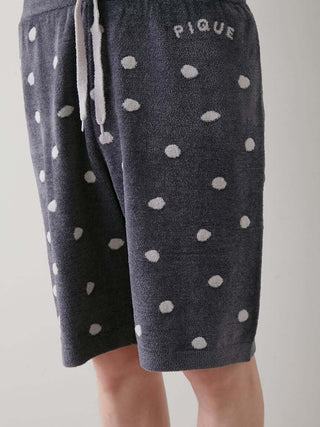 Men's Seal Jacquard Lounge Pullover & Shorts Set