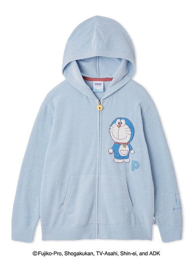 Doraemon Men’s Jacquard Hoodie gelato pique