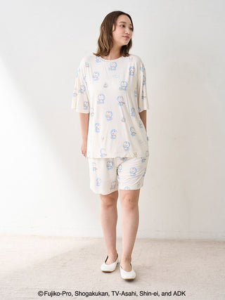 Doraemon Unisex Good Morning Good Night Shorts