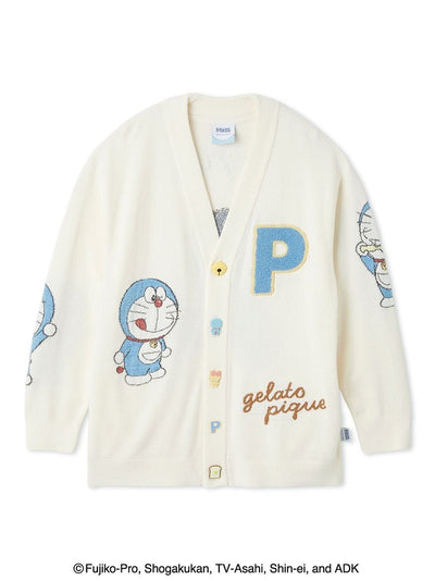 Doraemon Unisex Good Morning Good Night Cardigan gelato pique