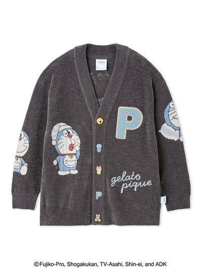 Doraemon Unisex Good Morning Good Night Cardigan gelato pique