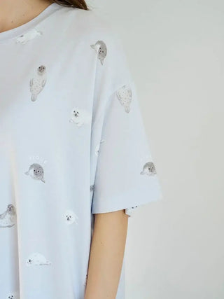 Seal Print Lounge Dress