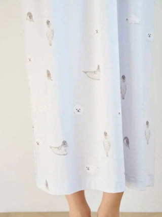 Seal Print Lounge Dress