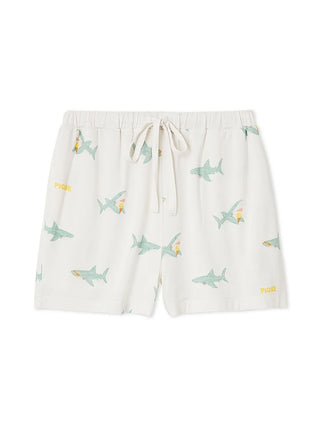 Cool-Touch Shark Print Shorts