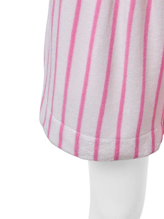 Cool-Touch Striped Pile Shorts