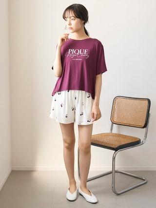 Cool Rayon Cherry Shorts