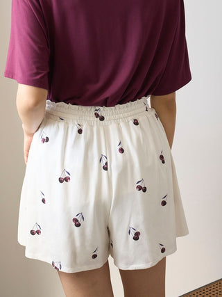 Cool Rayon Cherry Shorts