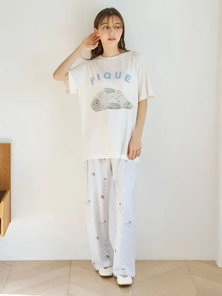 Women's Seal Logo Lounge Shirt