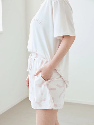 Cool-Touch Motif Variety Print T-shirt & Shorts Set
