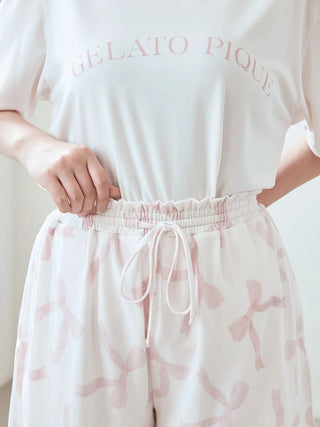 Cool-Touch Motif Variety Print T-shirt & Shorts Set