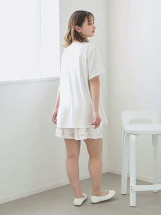 Cool-Touch Motif Variety Print T-shirt & Shorts Set