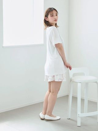 Cool-Touch Motif Variety Print T-shirt & Shorts Set