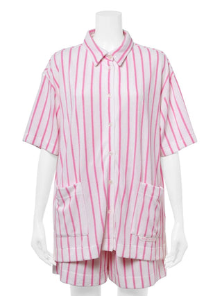 Cool-Touch Striped Pile Shirt