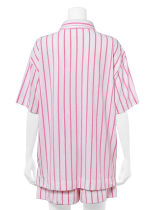 Cool-Touch Striped Pile Shirt
